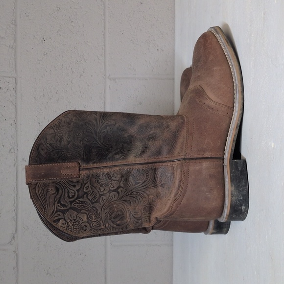 Smoky Mountain Women's Brandy Western Boots Square Toe, Size 8.5 Western Cowgirl - Picture 4 of 7